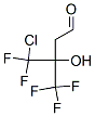 3-(chloro-difluoro-methyl)-4,4,4-trifluoro-3-hydroxy-butanal Struktur