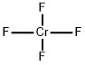 chromium tetrafluoride Struktur