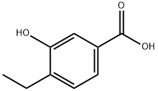 4-ETHYL-3-HYDROXYBENZOIC ACID Struktur