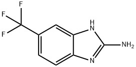 5-TRIFLUOROMETHYL-1H-BENZOIMIDAZOL-2-YLAMINE Struktur