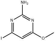 2-AMINO-4-IODO-6-METHOXYPYRIMIDINE Struktur