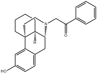 levophenacylmorphan  Struktur