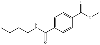 Methyl 4-(butylcarbaMoyl)benzoate Struktur