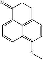 2,3-Dihydro-6-Methoxy-1H-phenalen-1-one Struktur