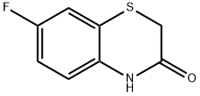 7-Fluoro-2H-1,4-benzothiazin-3(4H)-one Struktur