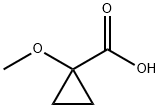 1-METHOXYCYCLOPROPANE-1-CARBOXYLIC ACID Struktur