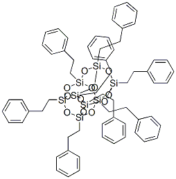 PSS-PHENETHYL SUBSTITUTED. CAGE MIXTURE& Struktur