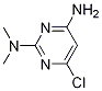 6-chloro-N2,N2-dimethyl-pyrimidine-2,4-diamine Struktur