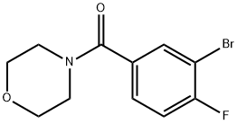 (3-Bromo-4-fluorophenyl)(morpholino)methanone price.