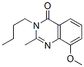 4(3H)-Quinazolinone,  3-butyl-8-methoxy-2-methyl- Struktur