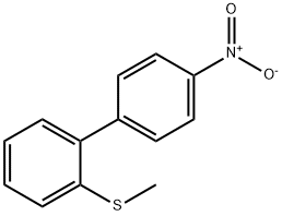 1-(Methylsulfanyl)-2-(4-nitrophenyl)benzene Struktur