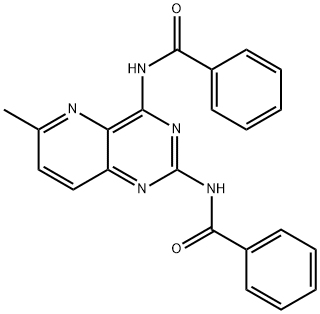 N-[2-(Benzoylamino)-6-methylpyrido[3,2-d]pyrimidin-4-yl]benzamide Struktur