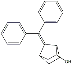 7-(diphenylmethylene)bicyclo(2.2.1)heptan-2-ol Struktur