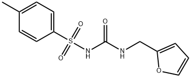 1-FURFURYL-3-(P-TOLYLSULFONYL)-UREA Struktur