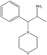 1-METHYL-2-MORPHOLIN-4-YL-2-PHENYLETHYLAMINE HYDROCHLORIDE Struktur