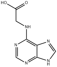 (9H-PURIN-6-YLAMINO)ACETIC ACID Struktur