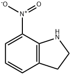 7-NITRO-2,3-DIHYDRO-1H-INDOLE Struktur