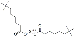 Strontium neodecanoate Struktur