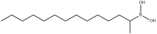 N-TETRADECYLBORONIC ACID Struktur