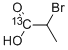 2-BROMOPROPIONIC-1-13C ACID Struktur