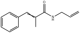 N-Allyl-alpha-methylcinnamamide Struktur