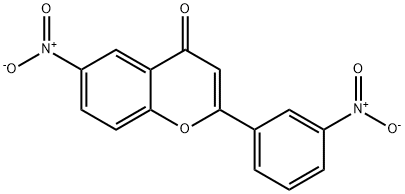 3',6-dinitroflavone Struktur