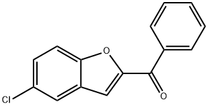 5-CHLORO-2-BENZOYLBENZOFURAN Struktur