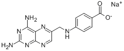 4-(N-[2,4-DIAMINO-6-PTERIDINYLMETHYL]-AMINO)BENZOIC ACID SODIUM SALT price.