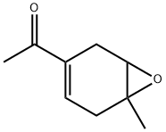 Ethanone, 1-(6-methyl-7-oxabicyclo[4.1.0]hept-3-en-3-yl)- (9CI) Struktur