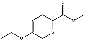 2H-Thiopyran-2-carboxylicacid,5-ethoxy-3,6-dihydro-,methylester(9CI) Struktur