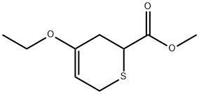 2H-Thiopyran-2-carboxylicacid,4-ethoxy-3,6-dihydro-,methylester(9CI) Struktur