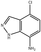 7-AMINO-4-CHLORO INDAZOLE Struktur