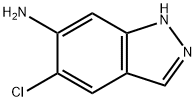 6-AMINO-5-CHLORO-1H-INDAZOLE Struktur