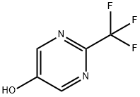 2-Trifluoromethyl-pyrimidin-5-ol Struktur