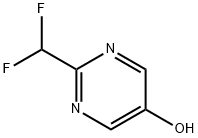 5-Pyrimidinol, 2-(difluoromethyl)- (9CI) Struktur