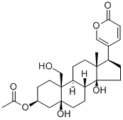 Hellebrigeninmonoacetat [German] Struktur