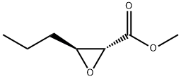 Oxiranecarboxylic acid, 3-propyl-, methyl ester, (2R,3S)- (9CI) Struktur