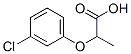 2-(3-Chlorophenoxy)-PropionicAcid Struktur