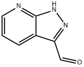 1H-PYRAZOLO[3,4-B]PYRIDINE-3-CARBALDEHYDE Struktur