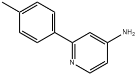 2-p-tolylpyridin-4-ylamine Struktur