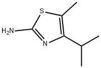 2-Thiazolamine,  5-methyl-4-(1-methylethyl)- Struktur