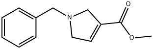 1-BENZYL-2,5-DIHYDRO-1H-PYRROLE-3-CARBOXYLIC ACID METHYL ESTER Struktur