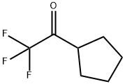 Ethanone, 1-cyclopentyl-2,2,2-trifluoro- (9CI) Struktur