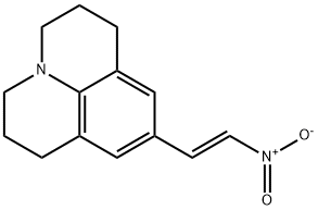 2,3,6,7-Tetrahydro-9-[(E)-2-nitrovinyl]-1H,5H-benzo[ij]quinolizine Struktur