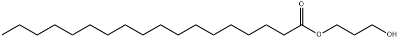 Octadecanoic acid 3-hydroxypropyl ester Struktur