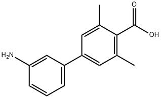 3'-aMino-3,5-diMethylbiphenyl-4-carboxylic acid Struktur