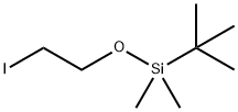 TERT-BUTYL-(2-IODO-ETHOXY)-DIMETHYL-SILANE Structure