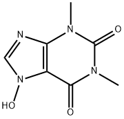 7-Hydroxytheophyllin [German] Struktur