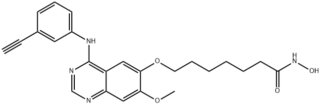 CUDC-101 Structure