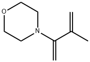 Morpholine,  4-(2-methyl-1-methylene-2-propenyl)-  (9CI) Struktur